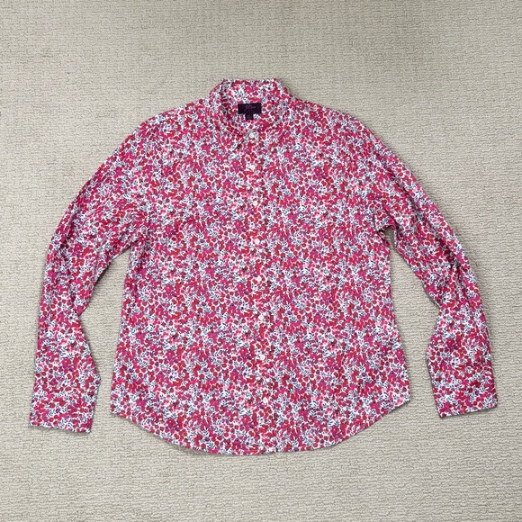 J. Crew Cotton Poplin Shirt in Liberty Wiltshire Print - Picture 3 of 7